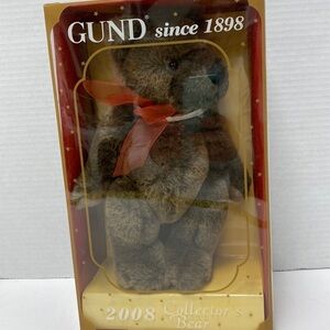 Gund 2008 ‘Gundy’ Bear~ new in box.